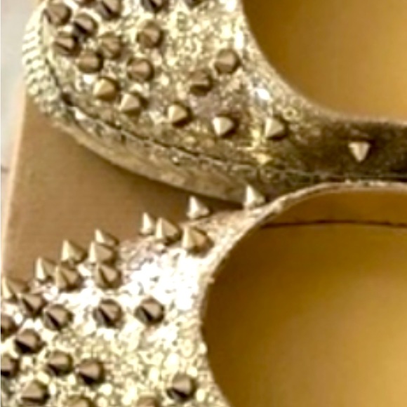 COPY - Aliochette spiked  glittter flats- Christian Louboutin - Picture 8 of 9